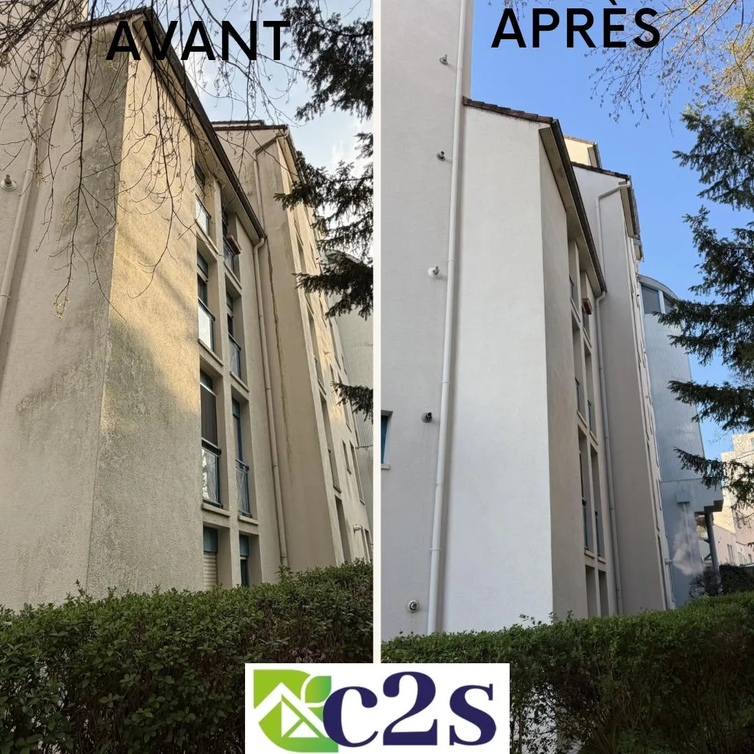 Réalisation C2S : façade copropriété