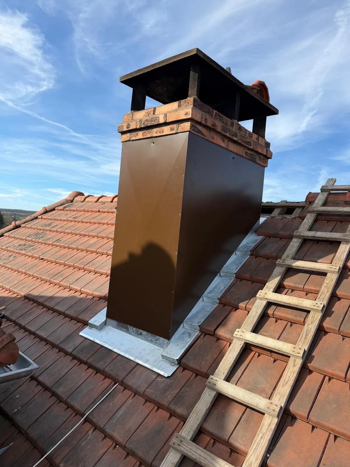 Réalisation C2S : tôle de cheminée